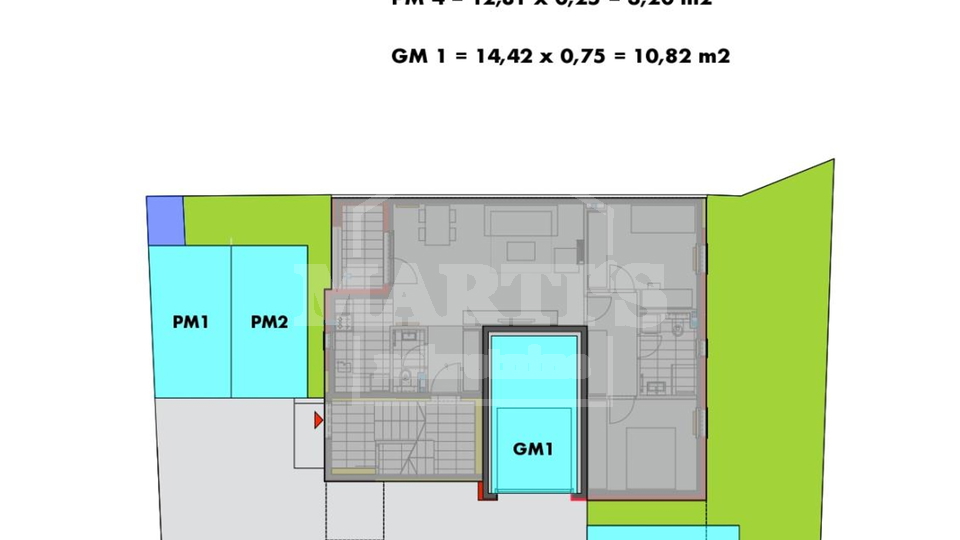 NOVO! Jakuševec, 56m2, 2 sobe, VPM