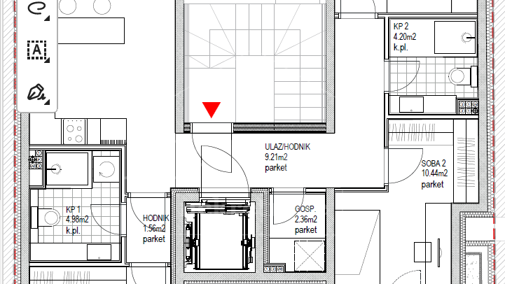 Appartamento, 93 m2, Vendita, Zagreb - Trešnjevka