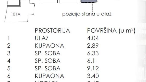 Novogradnja! Črnomerec, 71.85m2, 4 sobe