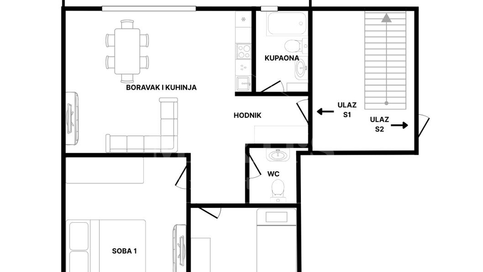 Stanovanje&comma; 75 m2&comma; Prodaja&comma; Podsljeme - Gra&ccaron;ani