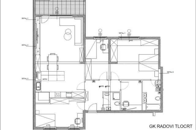 Appartamento, 135 m2, Vendita, Zagreb - Stenjevec