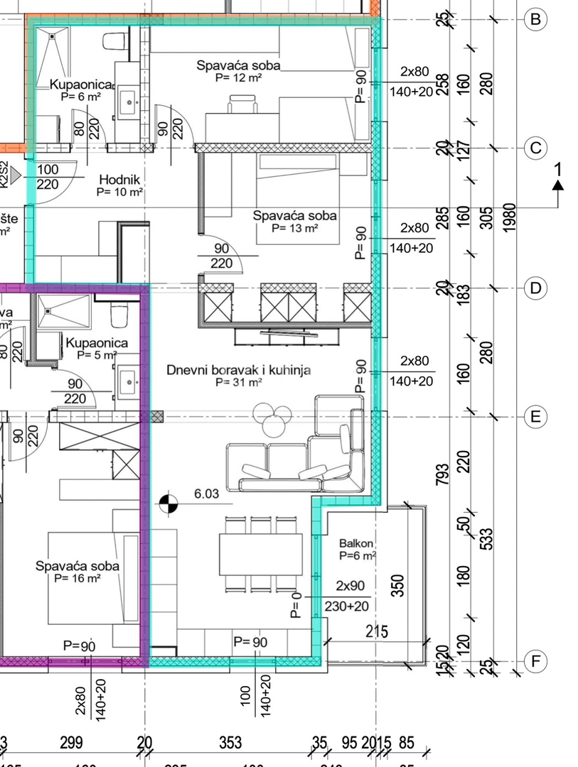 SAMOBOR- Novogradnja - II kat - S2- 72 m2