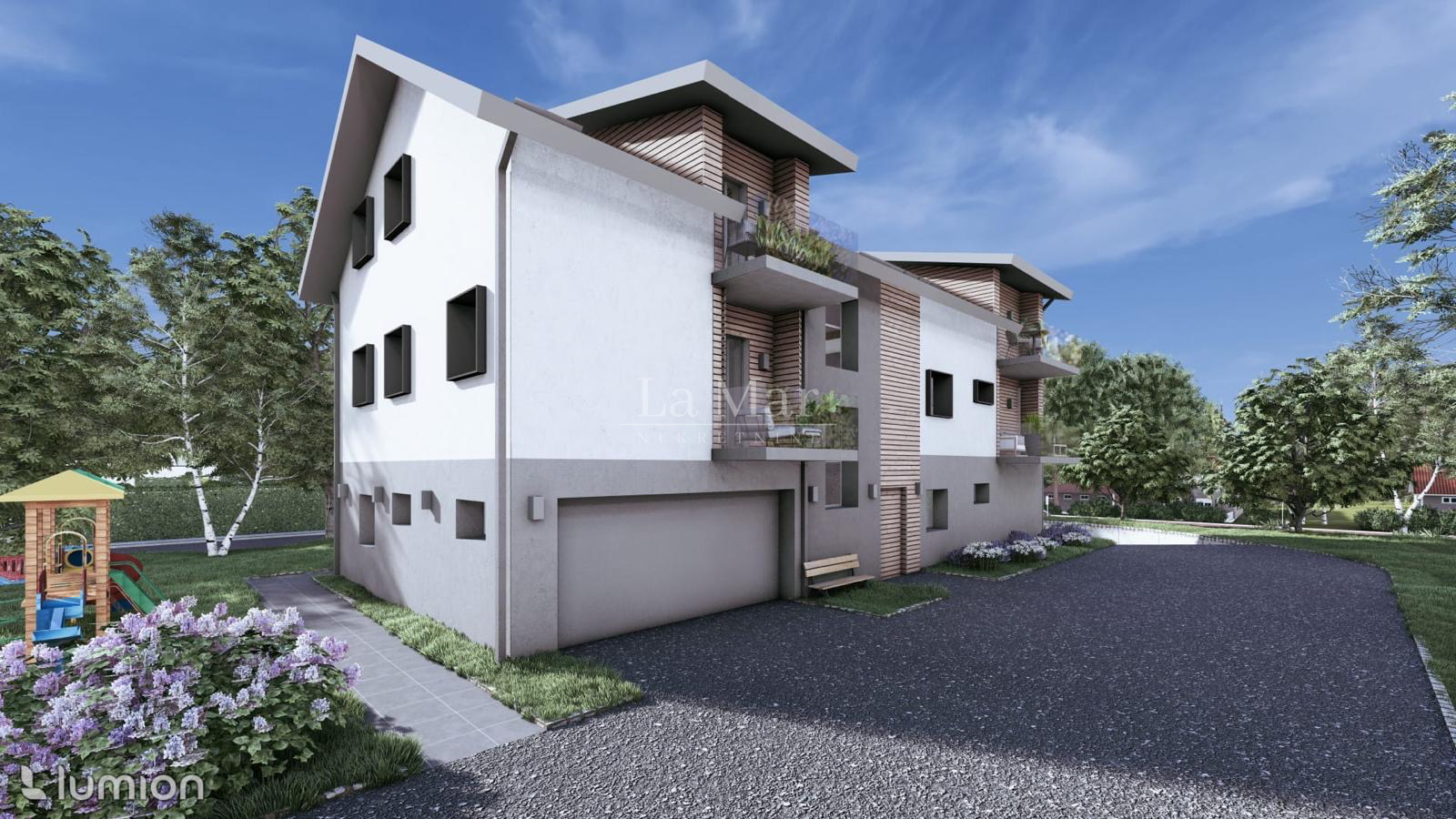 Jablanovec - Novogradnja- II. kat - S4 - 145,77m2 sa spremištem + 2 GPM