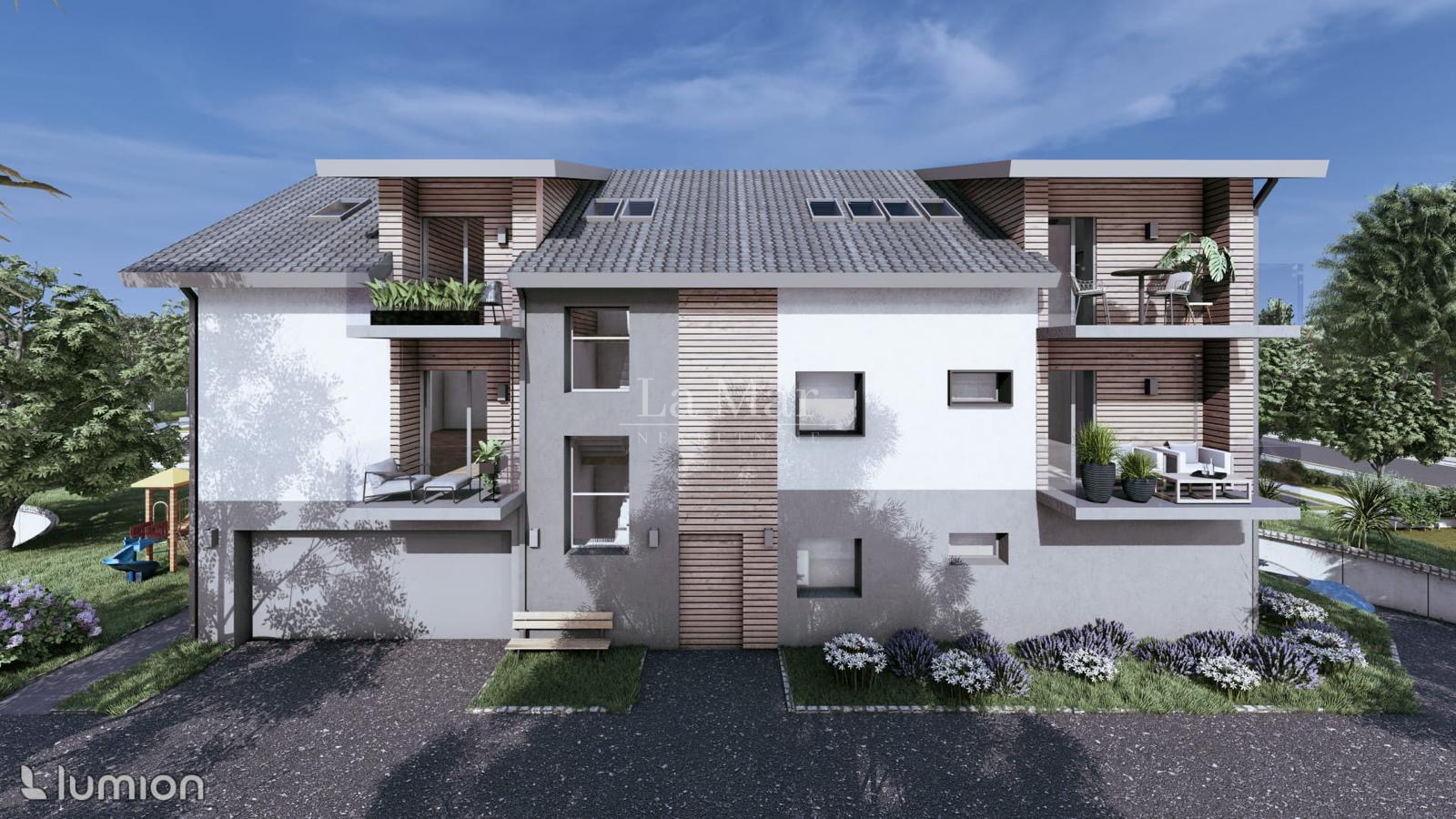 Jablanovec - Novogradnja- I. kat - S3 - 82,86 m2 sa spremištem + GPM