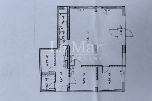 Geschäftsraum, 86 m2, Verkauf, Zagreb - Prečko