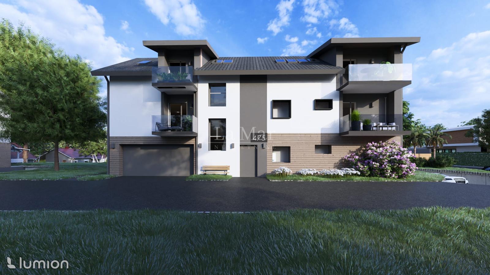 Jablanovec - Novogradnja- I. kat - S2 - 61,35 m2 sa spremištem + GPM