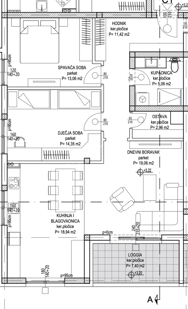 SAMOBOR- Novogradnja - I kat - C1- 92,5 m2