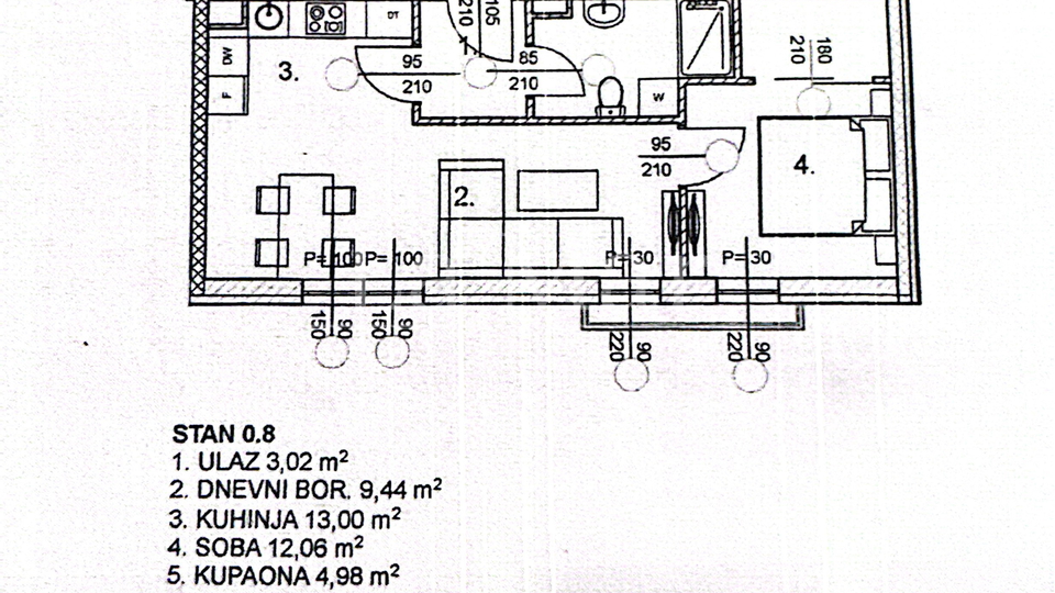 LUČKO - stan u novogradnji -  S1- prizemlje s vrtom i PM - 68,28 m2