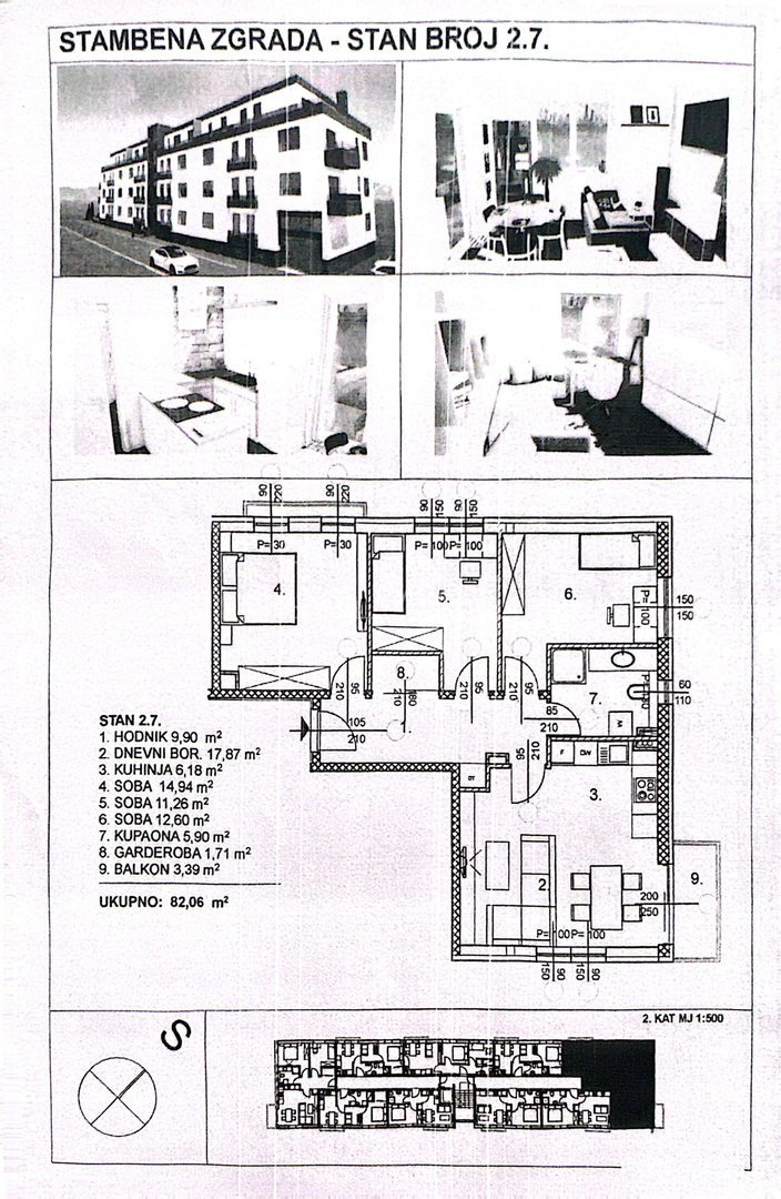 LUČKO - stan u novogradnji - S1- prizemlje s vrtom i PM - 64,99 m2