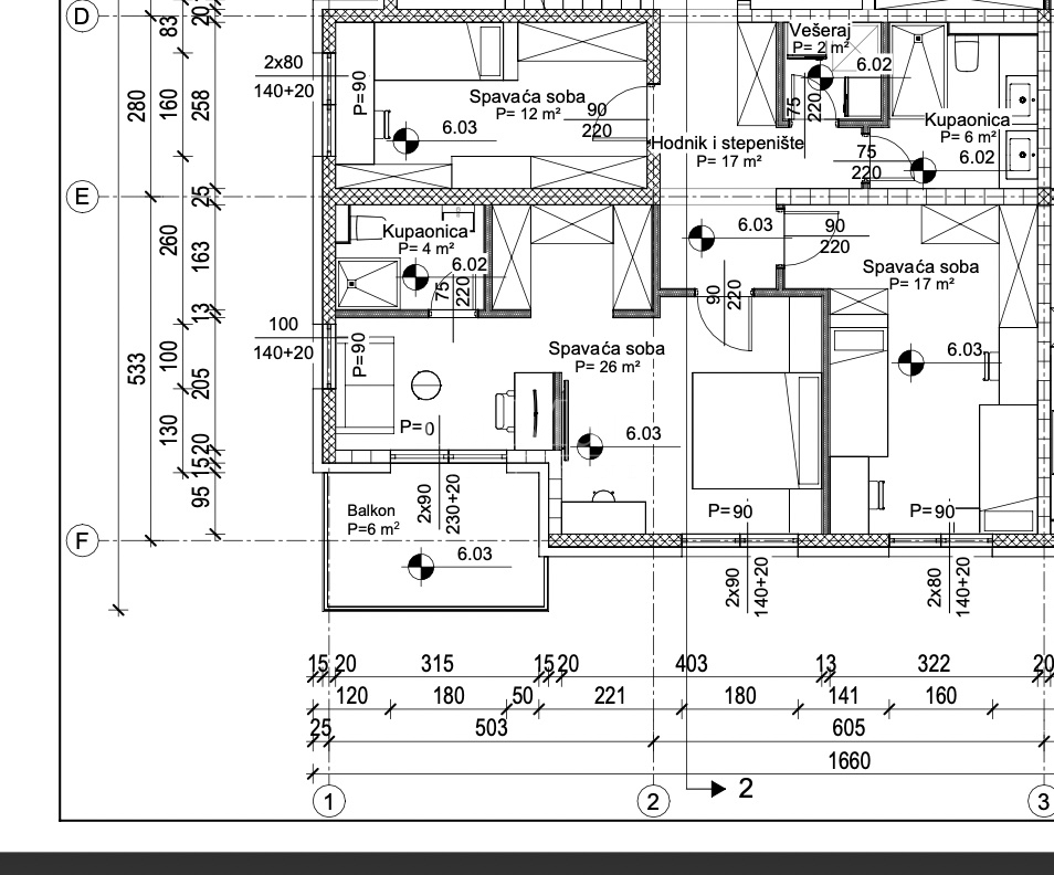 SAMOBOR- Novogradnja - II i III kat - S1-dvoetažni stan -  173 m2