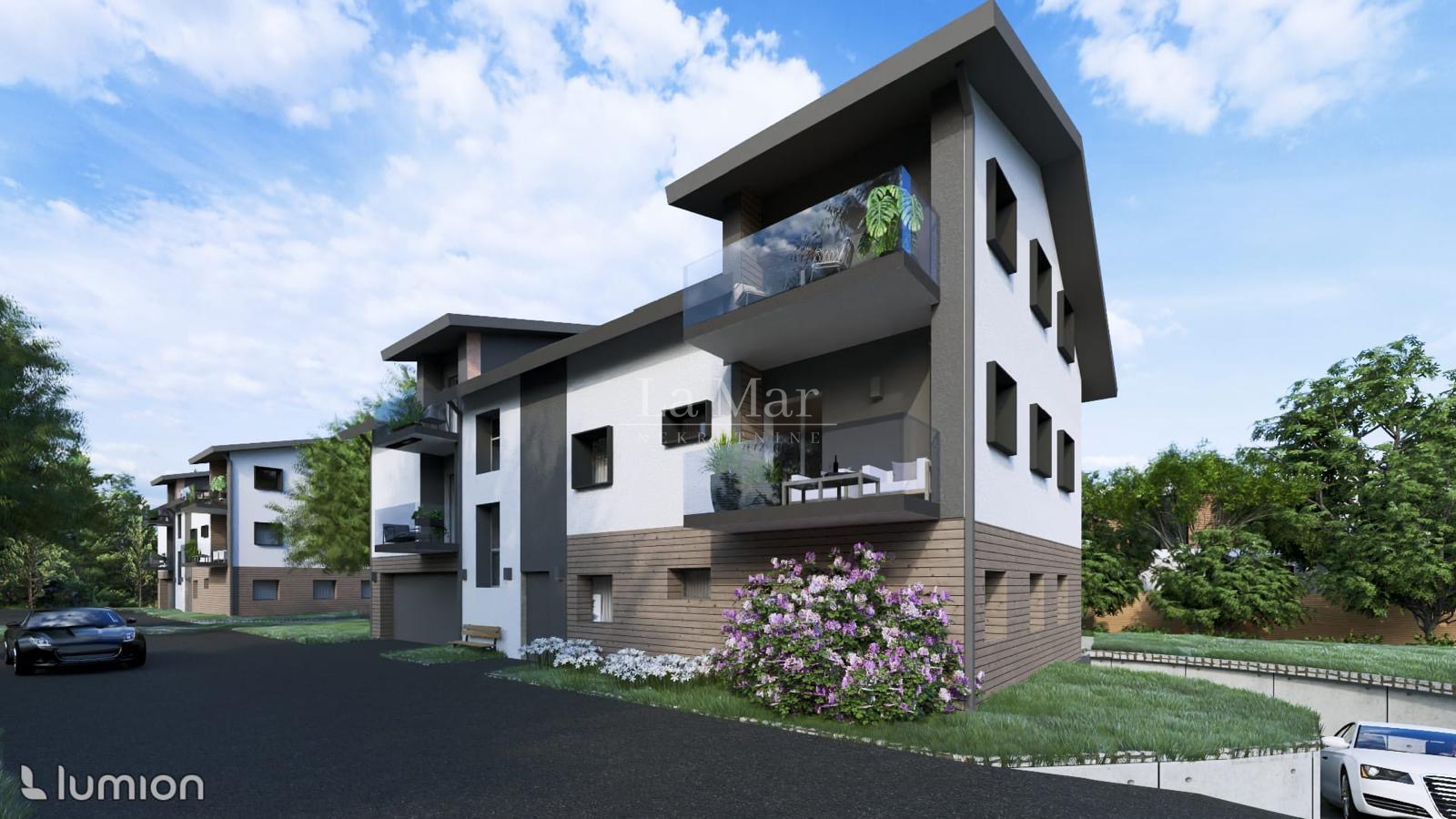 Jablanovec - Novogradnja- I. kat - S2 - 61,35 m2 sa spremištem + GPM