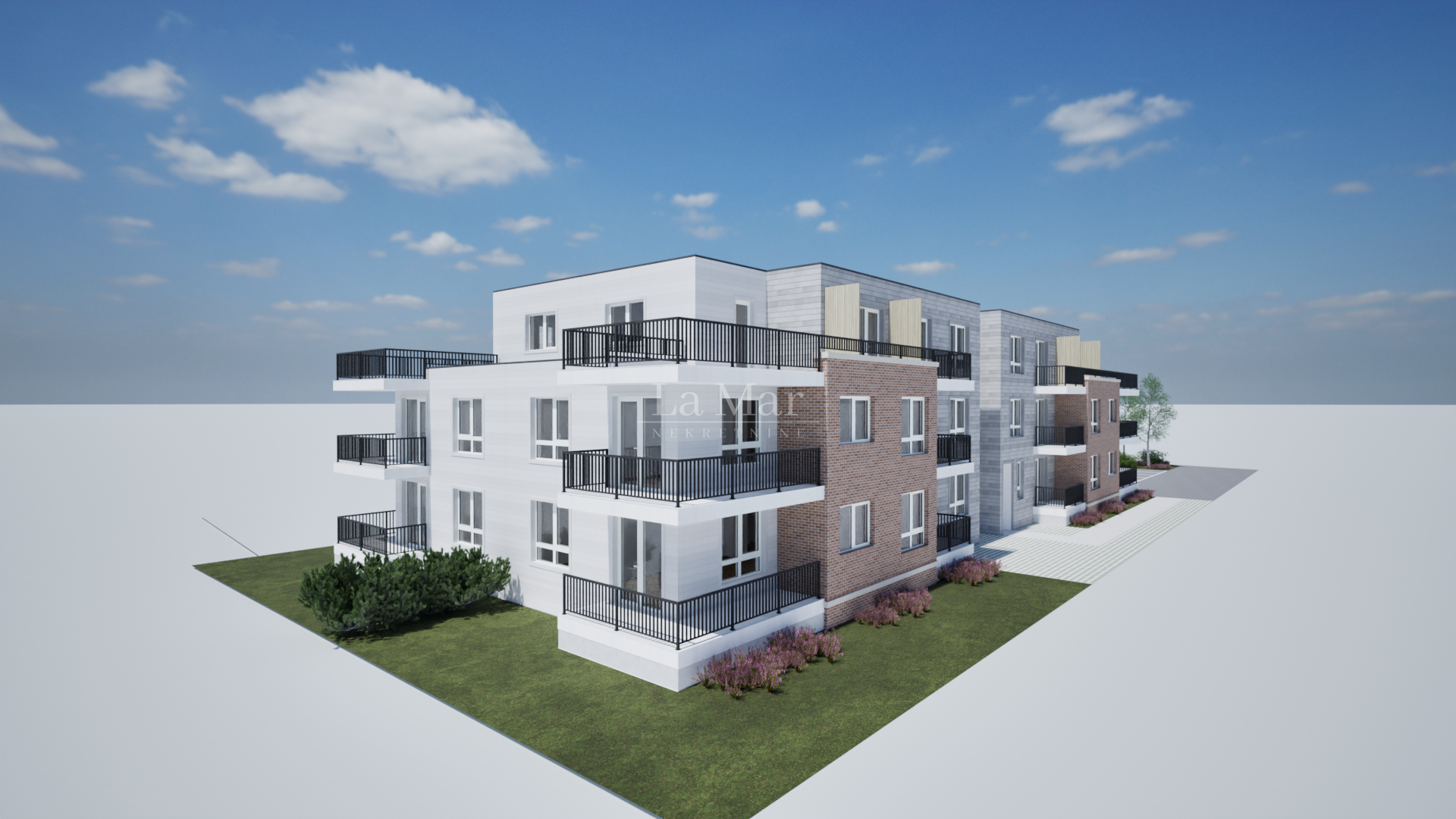 ODRA- stanovi u novogradnji - S1 prizemlje - Stan 28,16 m2 (1S) i VPM = 94.480,00 Eur