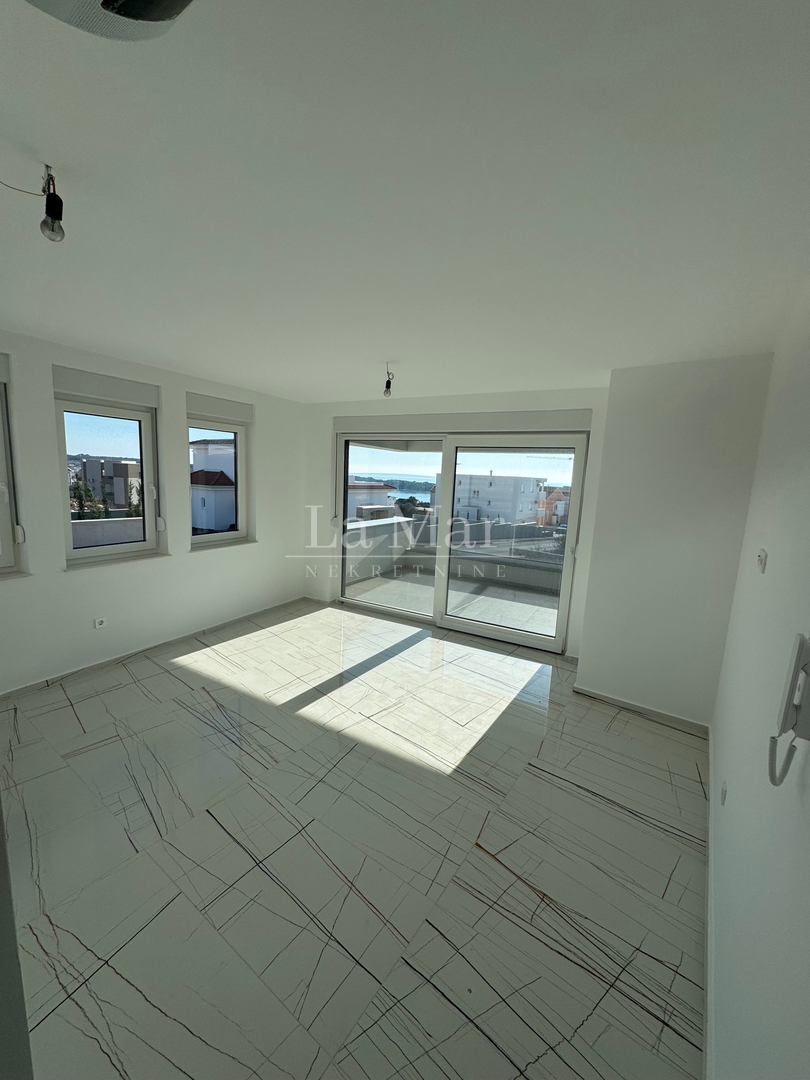 Novalja- namještena NOVOGRADNJA s pogledom na more - S1 - prizemlje  81,6 m2- 290.000€
