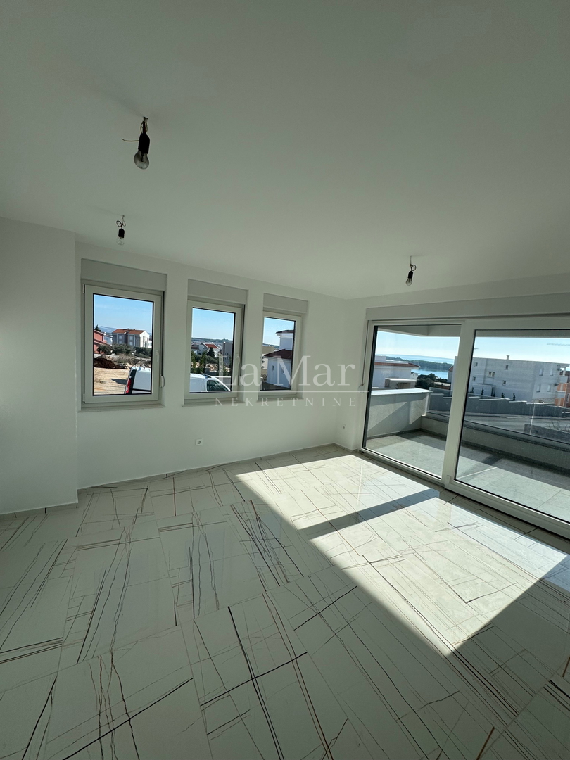 Novalja- namještena NOVOGRADNJA s pogledom na more - S1 - prizemlje  81,6 m2- 290.000€
