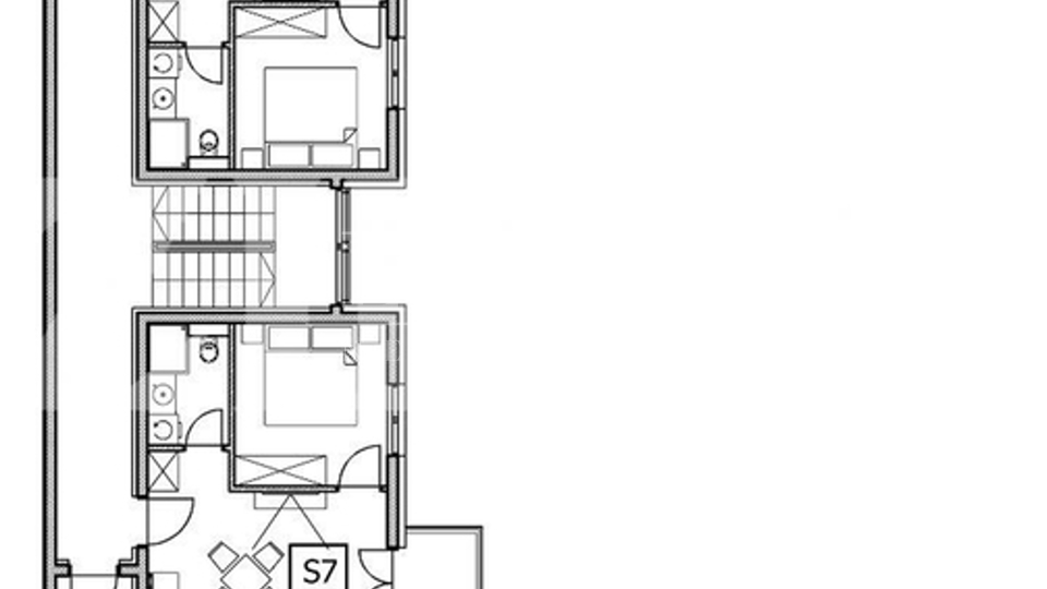 HRAŠĆE- 16 stanova u NOVOGRADNJI - prizemlje, I i II kat - S2-28,63 m2