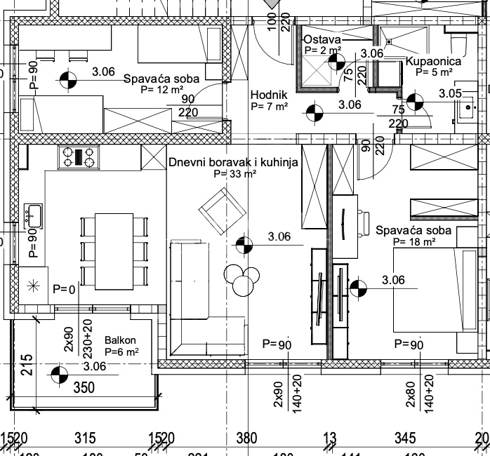 SAMOBOR- Novogradnja - I kat - S1- 80,5 m2