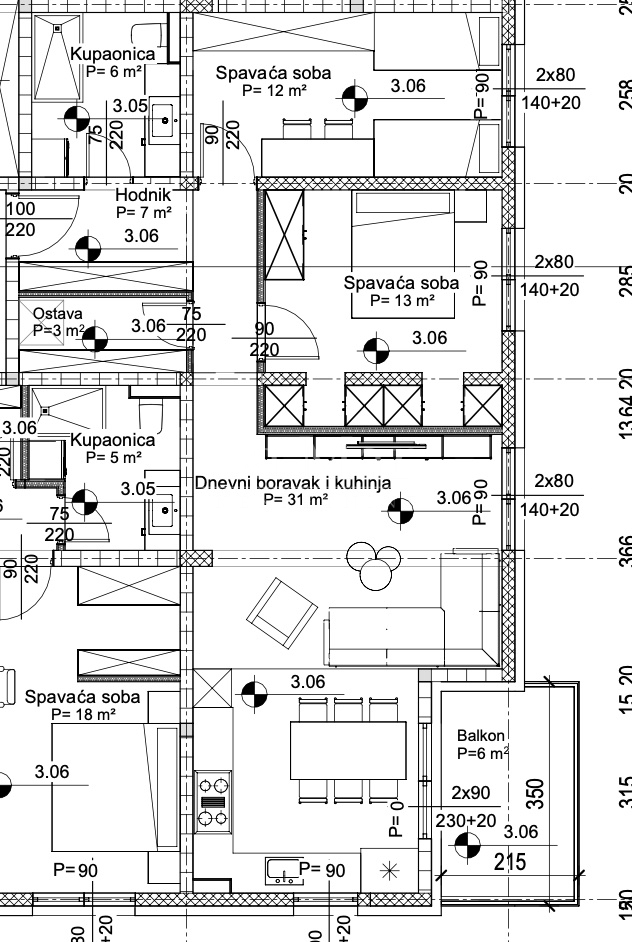 SAMOBOR- Novogradnja - I kat - S2- 76,5m2
