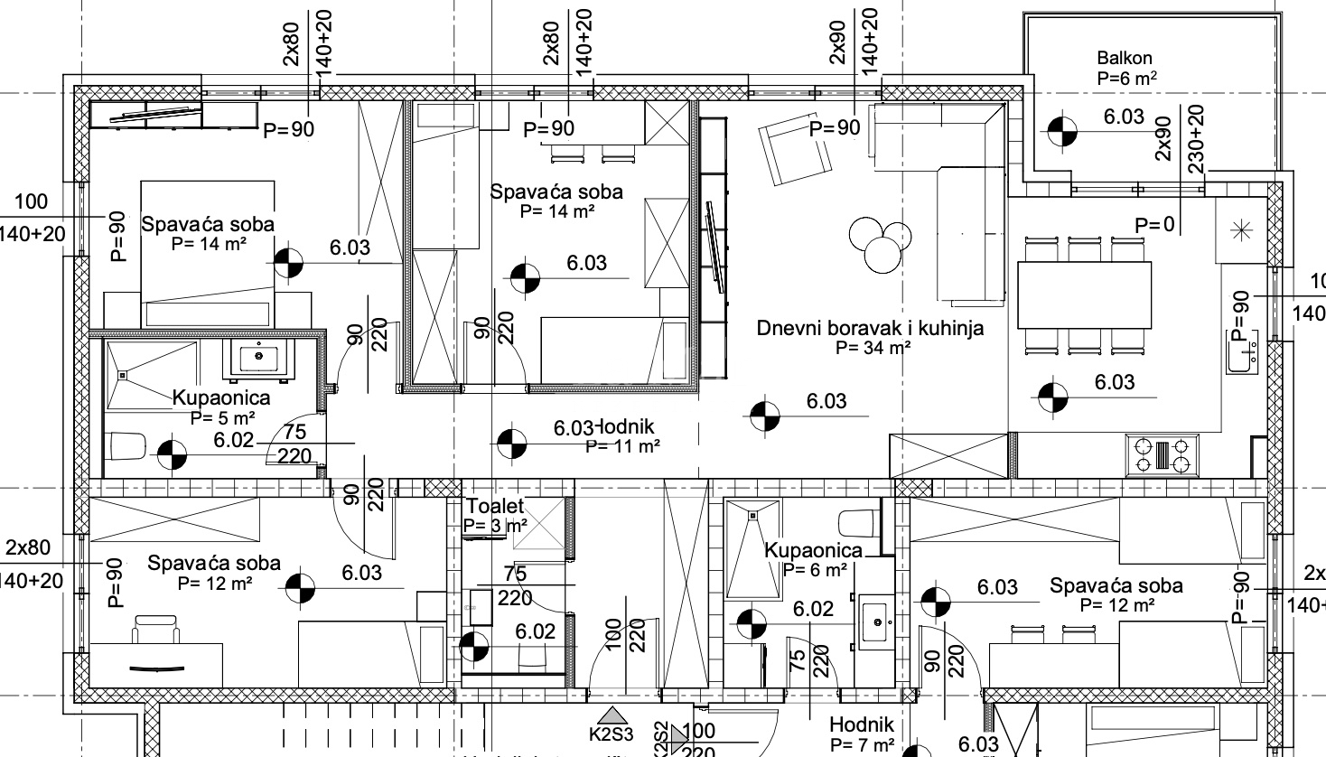 SAMOBOR- Novogradnja - II kat - S3- 97,5 m2