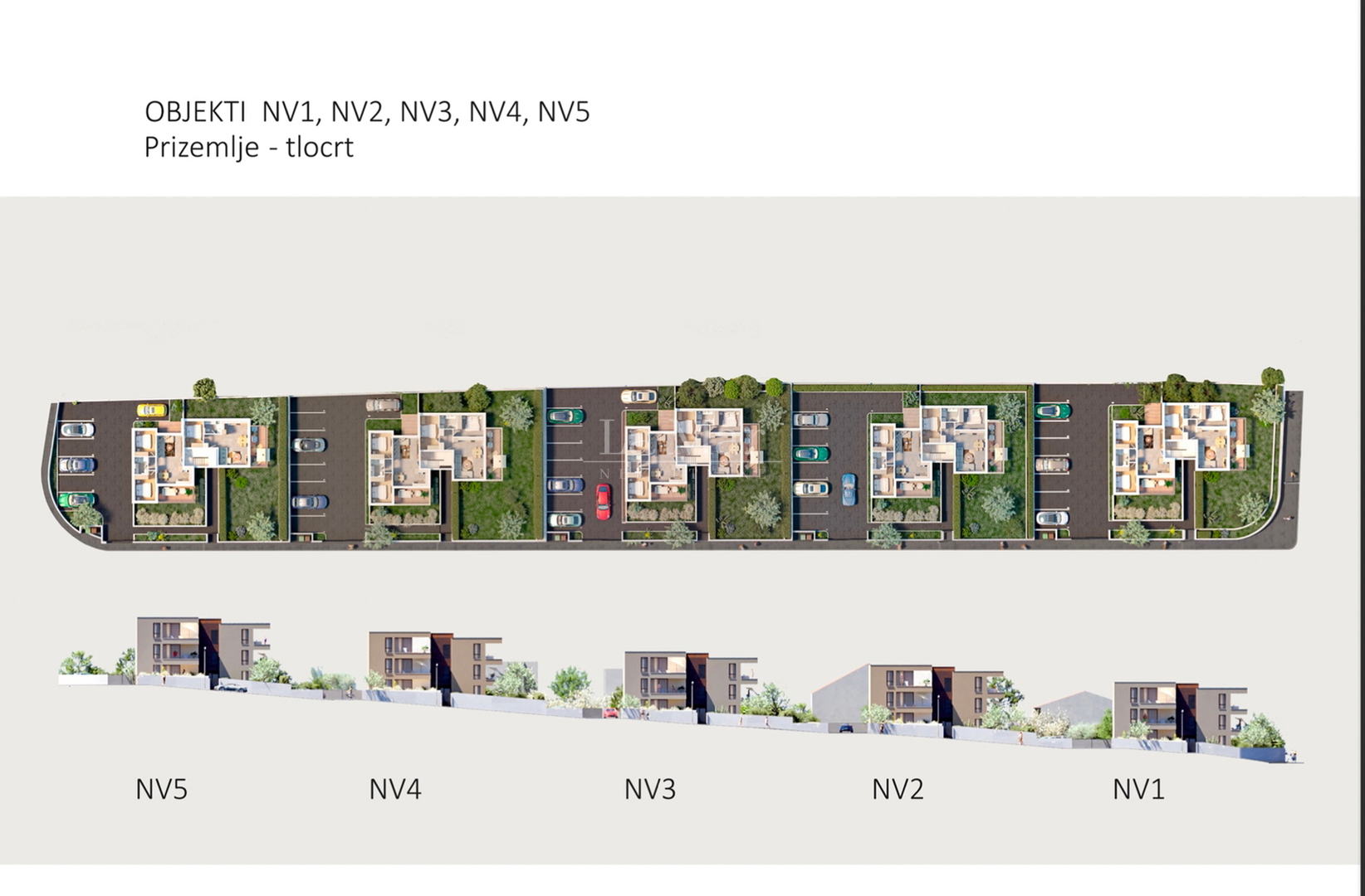 Luksuzni stanovi u centru Novalje - NOVOGRADNJA - Novi projekt - S2 - I. KAT (72,89  m2)