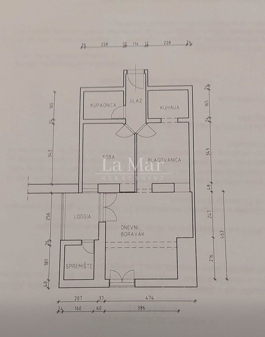 RUDEŠ- 59m2, stan za renovaciju