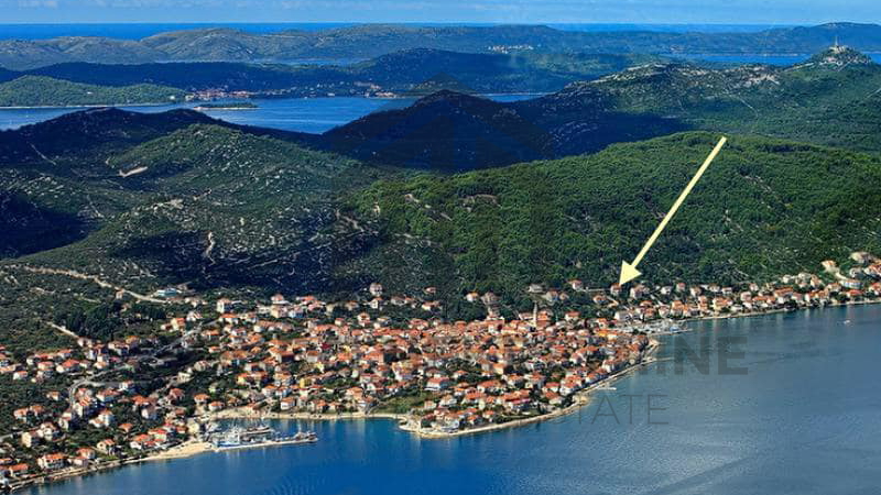 Gra&dstrok;evinsko Zemlji&scaron;te &ndash; Kali&comma; Otok Ugljan &ndash; pogled na more