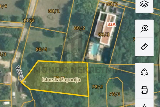 Zemljišče, 887 m2, Prodaja, Ližnjan