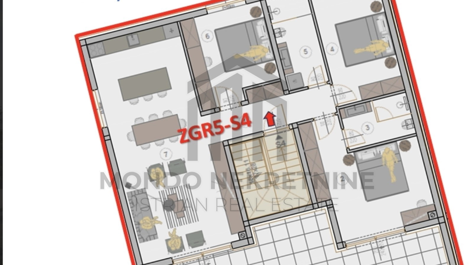 Apartment, 117 m2, For Sale, Pula