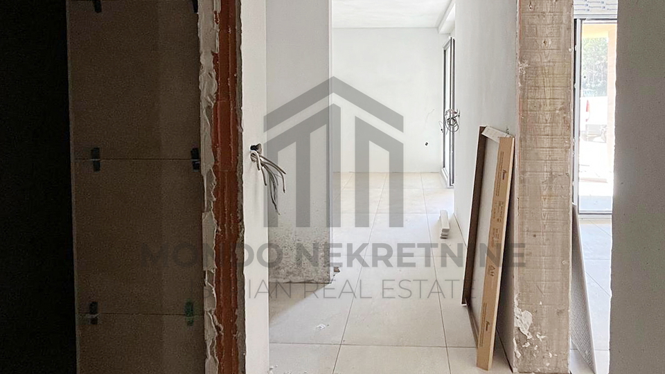 Moderan jednosoban stan u prizemlju 55 m2, novogradnja – Veli Vrh, Pula