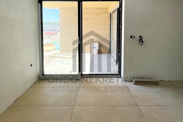 Moderan jednosoban stan u prizemlju 55 m2, novogradnja – Veli Vrh, Pula