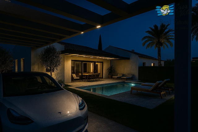 Истра, Тиньян - Строительный участок для строительства двойного дома