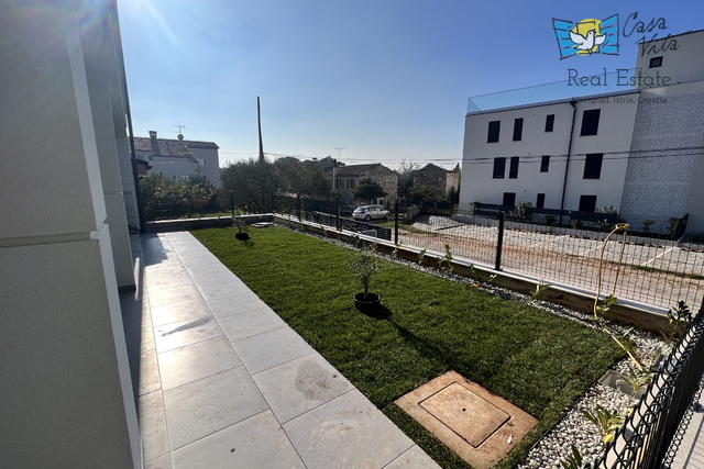 Appartamento bello e spazioso al piano terra di un edificio nuovo - Cittanova!