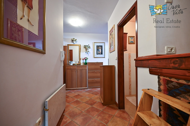 Apartment in Novigrad, ground floor with sea view