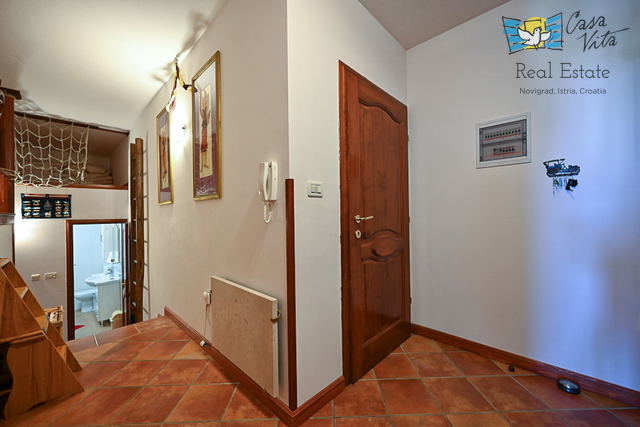 Apartment in Novigrad, ground floor with sea view