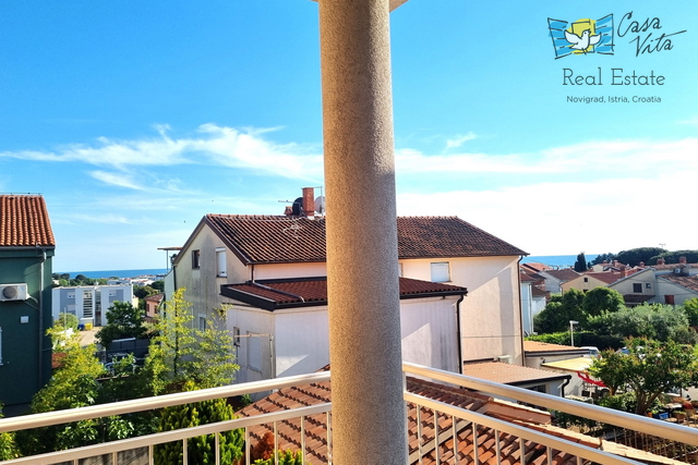 ISTRA, NOVIGRAD - Wohnung mit zwei Schlafzimmern und schönem Meerblick!