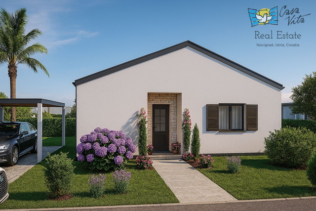 Истра, Тиньян - Строительный участок для строительства двойного дома