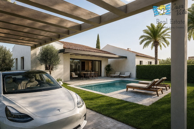 Истра, Тиньян - Строительный участок для строительства двойного дома