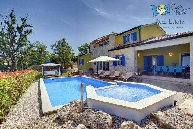 Istria, Savičenta, dintorni, nuova casa con piscina, 250m2!