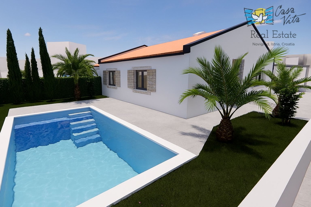 Истра, Тиньян - Строительный участок для строительства двойного дома