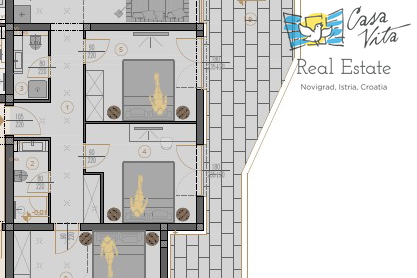 Apartment, 127 m2, For Sale, Ližnjan