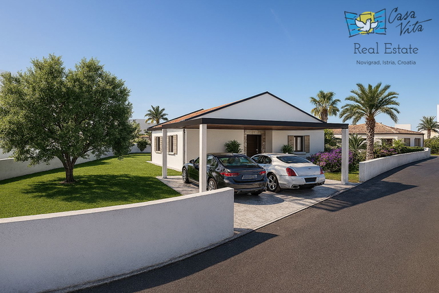 Истра, Тиньян - Строительный участок для строительства двойного дома