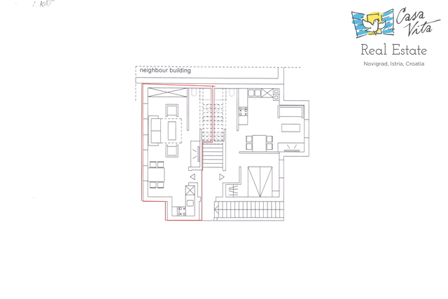 Stančić u samom centru Novigrada