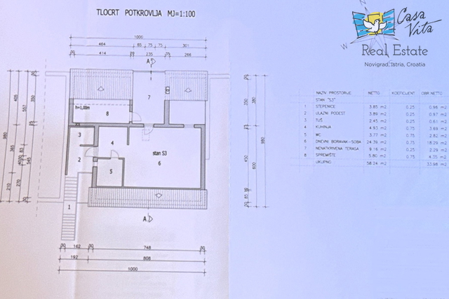 Casa, 194 m2, Vendita, Umag - Crveni Vrh