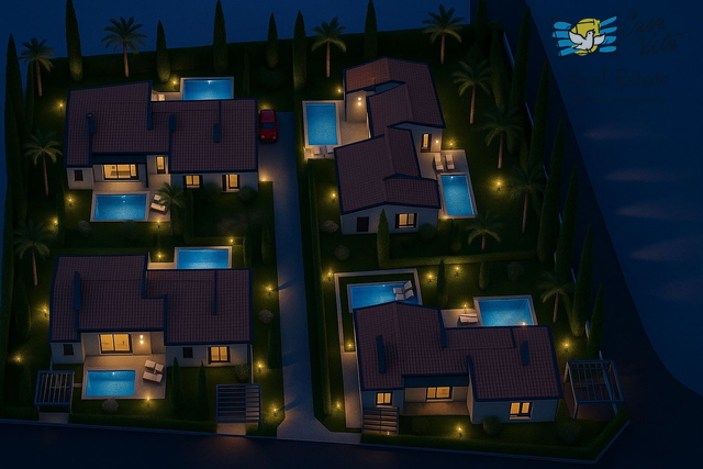 Истра, Тиньян - Строительный участок для строительства двойного дома