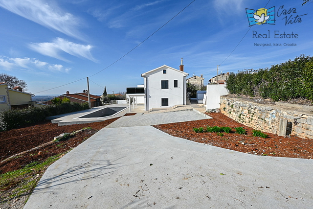 ISTRA, POREČ - Casa con piscina e vista mozzafiato sul mare!