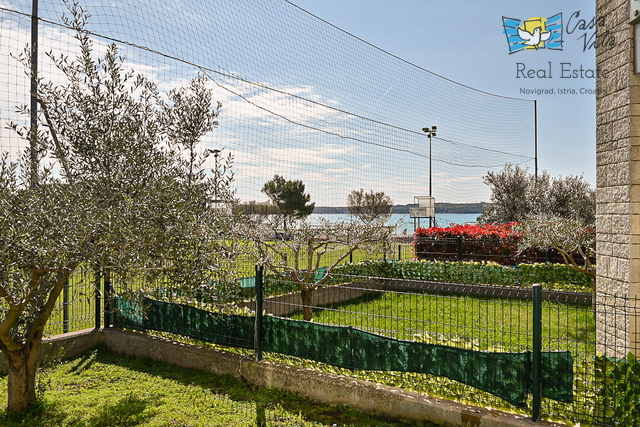 ISTRA, NOVIGRAD - Ground floor apartment in a residential building 50m from the sea!