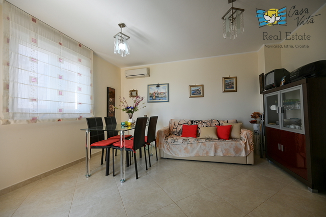 ISTRA, NOVIGRAD - Apartment with two bedrooms and a beautiful sea view!