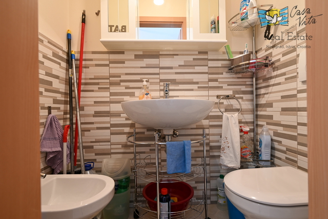 ISTRA, NOVIGRAD - Apartment with two bedrooms and a beautiful sea view!