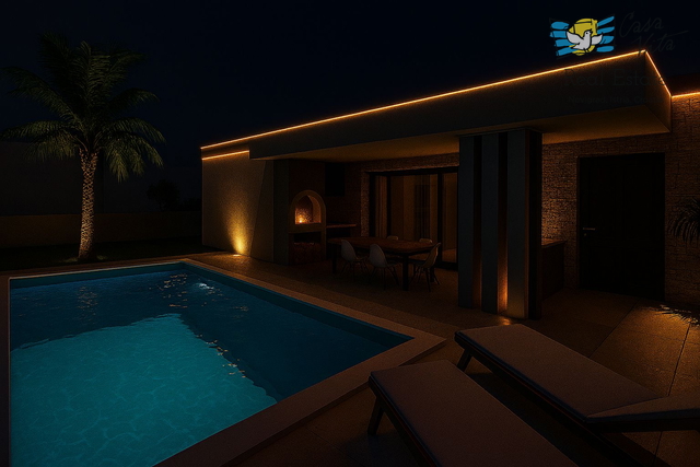 Истра, Тиньян - Строительный участок для строительства двойного дома