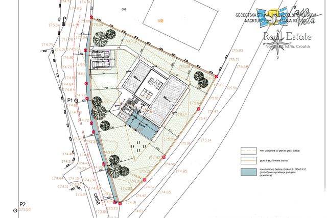 Grundstück, 841 m2, Verkauf, Poreč - Matulini