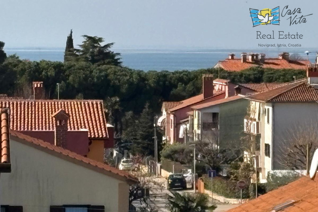 Cittanova, Istria - Appartamento con bellissima vista sul mare!